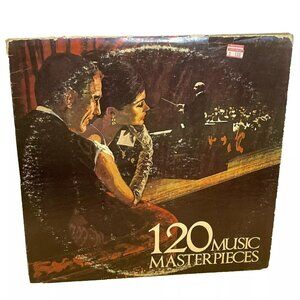 120 Music Masterpieces Highlights Vol. 1 (Vinyl, 1976, 2x LP) Realm Records 2V 8